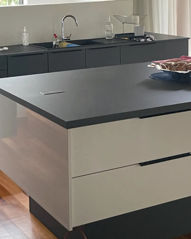 A finished kitchen after cleaning